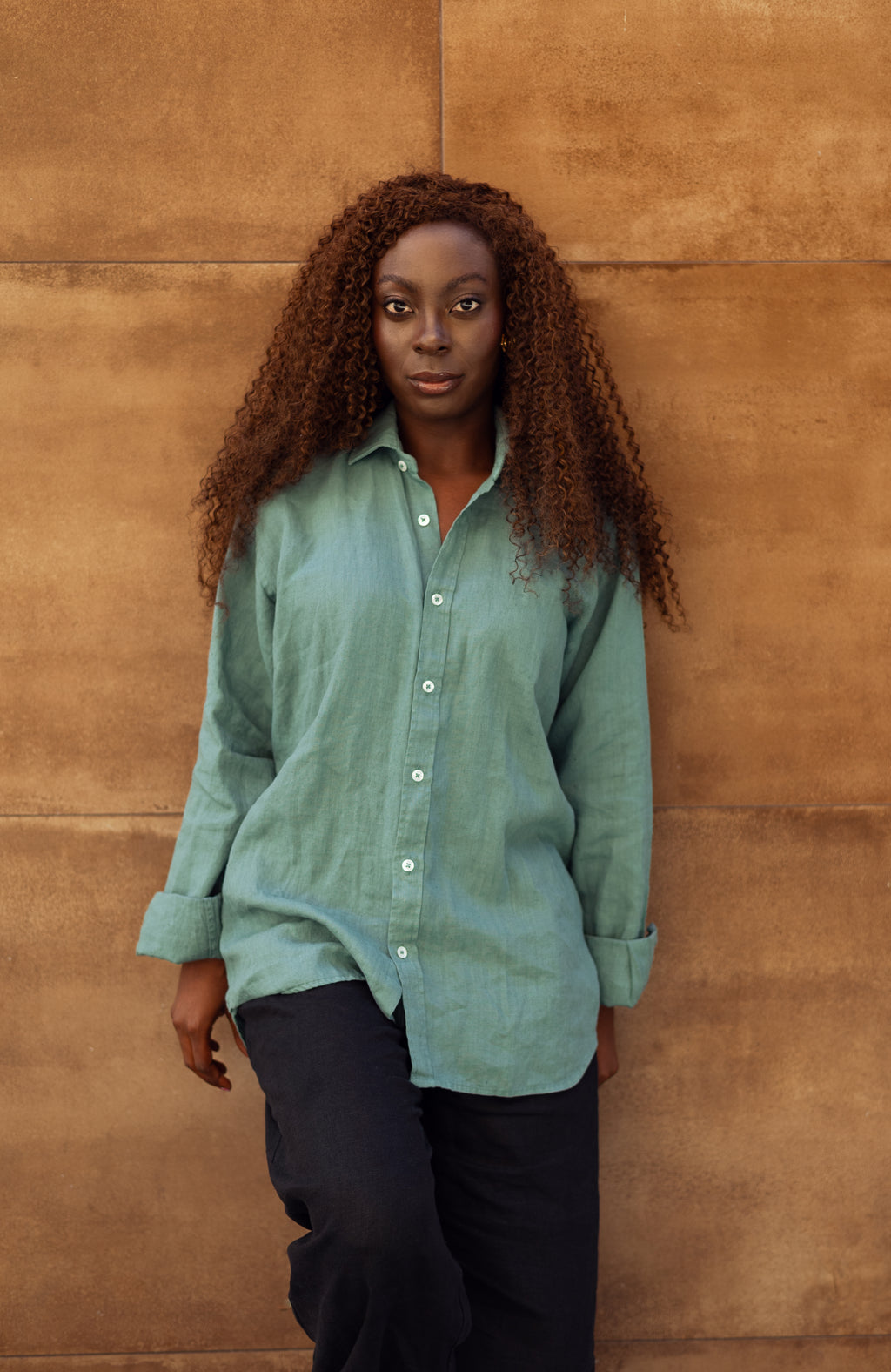 Camisa Mediterranean Green