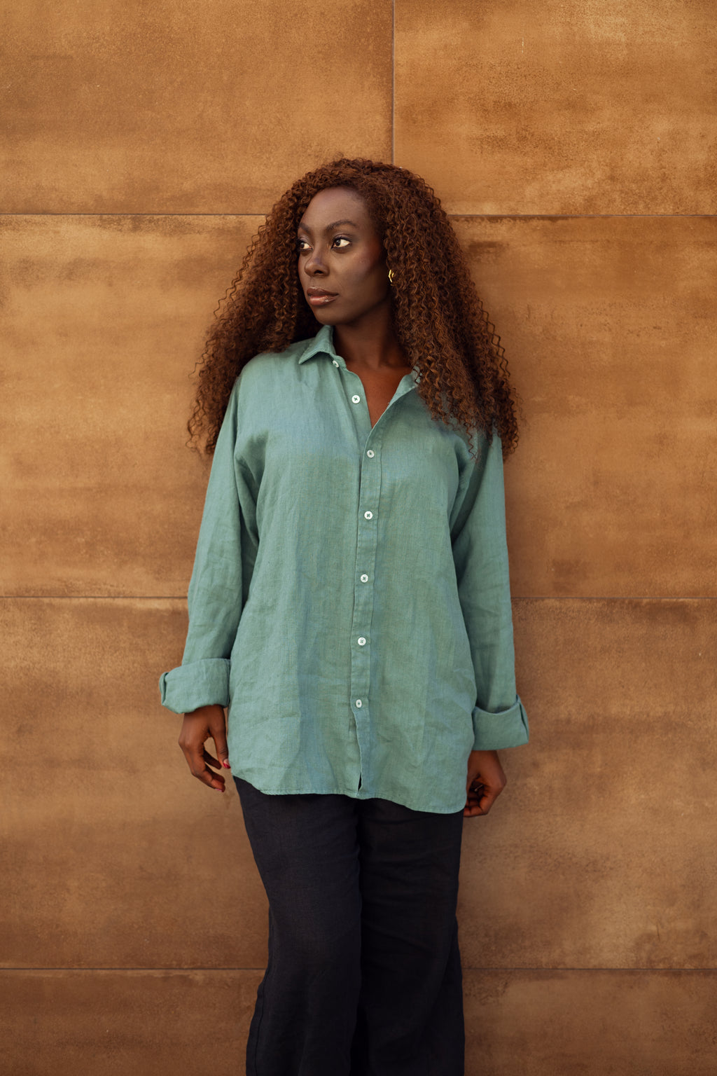 Camisa Mediterranean Green