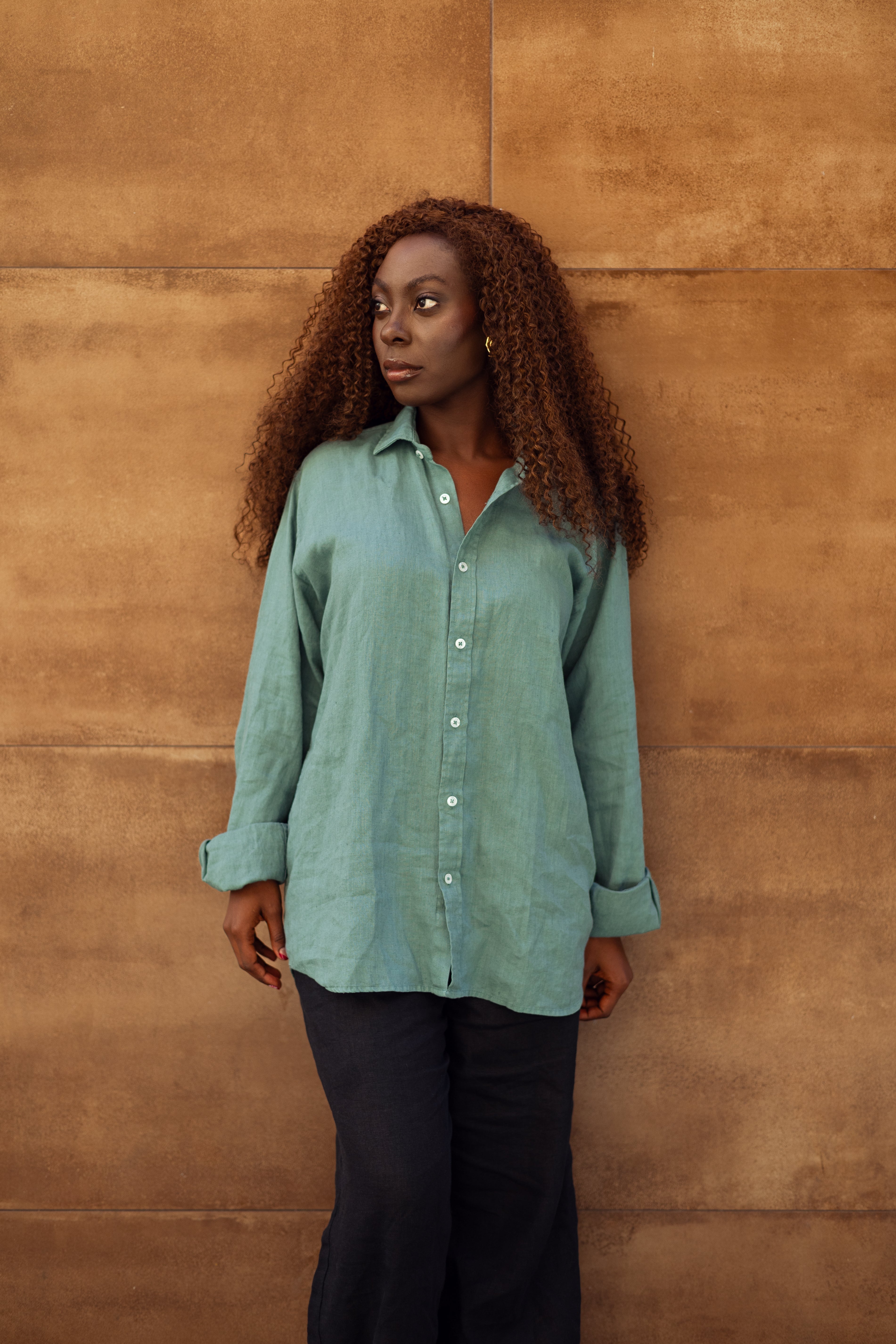 Camisa Mediterranean Green